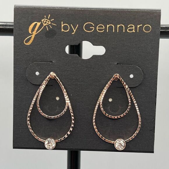 G by Gennaro Dangle Earrings - Picture 1 of 5